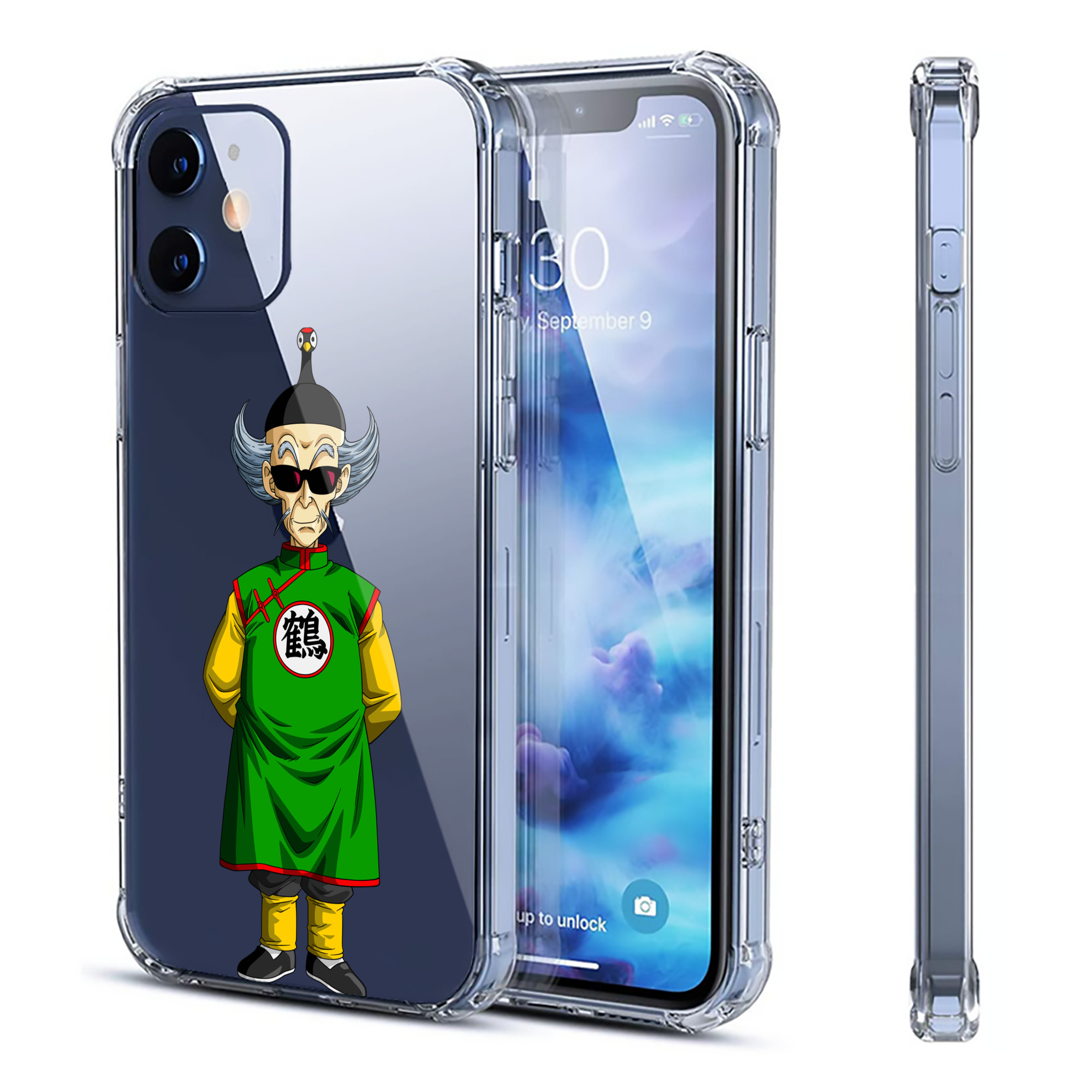 （画像用） ドラゴンボール DRAGON BALL 【iPhone 12シリーズ対応】透明スマホケース（クリアソフトケース）